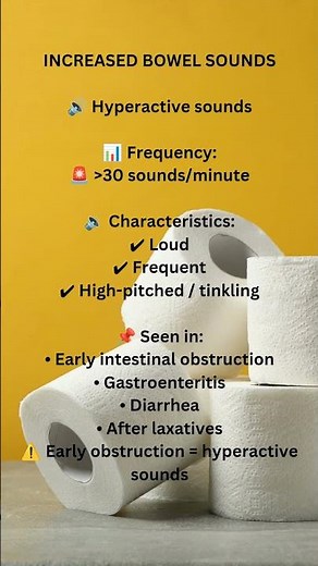 BOWEL SOUNDS EXPLAINED