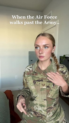 listen.. we al chose what branch to join.. #miltok #militarytiktok #military #womeninuniform #womeninmilitary #womeninmilitaryuniform #militaryhair #medic #militarymedic #afmedic #airforce #army #navy #marinecorps #coastguard #spaceforce #foryou #fyp #foryoupage #fypシ #military