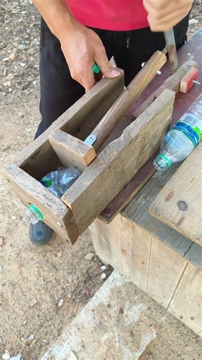 Handmade bottle compression tool#Folk craftsmanship #Technology sharing #Craftsman #Production proc