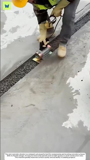 Mini vibrating compactor machine