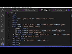 php vidéo 3: formulaires / method="get"/ action/ la boucle foreach