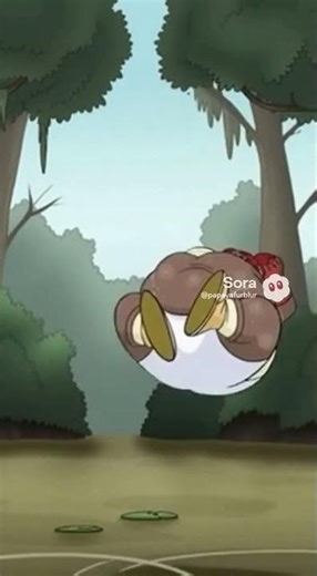 Fat Sari Sumdac diving into the 330 foot deep swamp water with sound effects