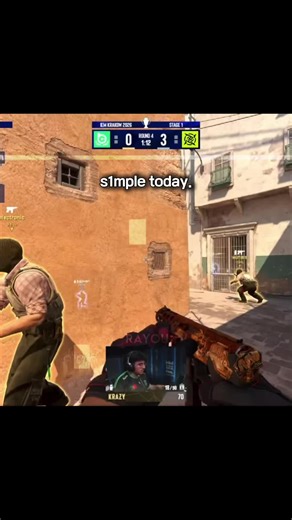 s1mple's Key Plays in CS:GO Gameplay Today