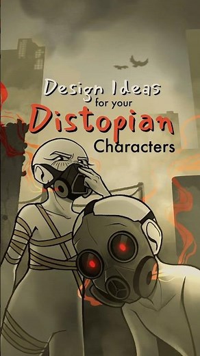 character design ideas for your dystopian characters ☢️🤖 #art #oc #ocs #originalcharacter #drawing