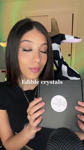 New crystals! 🥳🥳 #asmr #ediblecrystals #fyp #crunch #crunchy