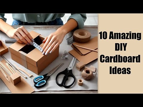 10 Amazing DIY Cardboard ideas Everyone Will Want To Make
