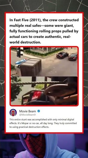 Fast Five 2011 Used Multiple Real Safes Pulled by Cars for Practical Destruction