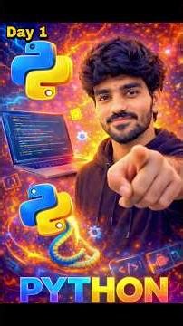 Day 1 Python 🔥 What is Programming? | Python for Beginners