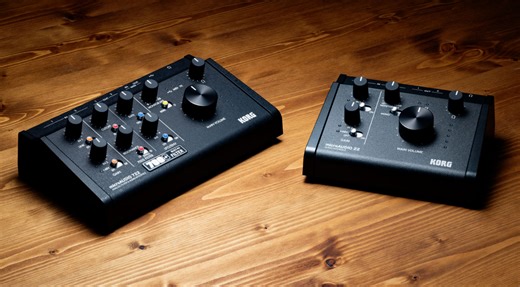 Korg microAUDIO 22 and 722: Audio Interfaces Inspired by Vintage Synth Design - gearnews.com