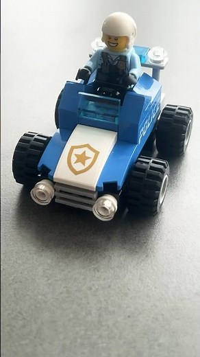 How to Build a LEGO Police Car – Easy & Fun! LEGO #LEGOPolice #LEGOCar #LEGOVehicle#shorts#policecar