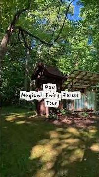 Magical fairy forest daytime tour! Should I do nighttime next!?