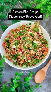 135K views · 943 reactions | Street Style - Samosa Bhel  #yumfood_artz #samosa #bhelpuri #streetfood #chaat #recipe #fblifestyle #foodie #food #Diwali #partyfood | yumfood_artz | Facebook