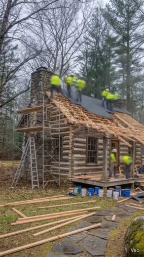 🔥 Reverse-Engineered Target: Mossy Forest Cabin Restoration