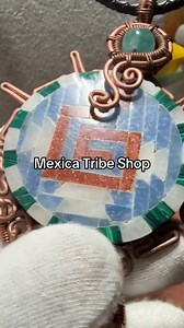 Big chimalli Azteva stone necklace #mexico #indigenous #aztec #mexica | Aztec Nation