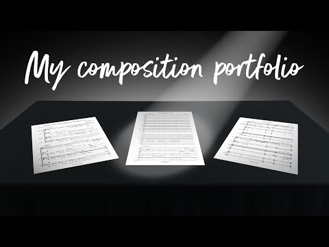 EXPOSING My Music Composition Portfolio (that got accepted to Juilliard)