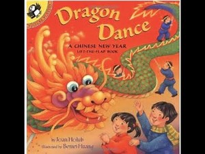 Dragon Dance a Chinese new year lift-the-flap book-Chinese & English bilingual read aloud for kids