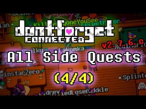 All Side Quests | DF CONNECTED v2.7.6c