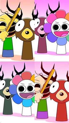 Sprunki Headdress Match Puzzle Challenge Sprunki animation #sprunki