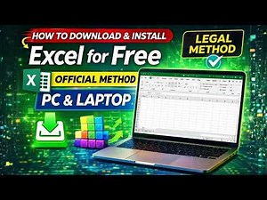 How to Get Microsoft Excel for Free (Legal Method) | PC & Laptop