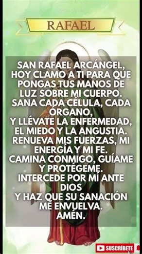 ✨Prayer to Saint Raphael the Archangel #love #quotes #christianprayers #peace #faith #phrases