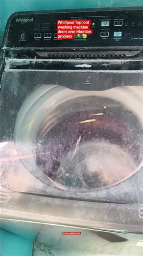 Whirlpool Top lord washing machine dram over vibration problem #homeappliance #whirlpool #washingmac