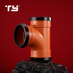 [Hot Item] PVC/PVC-U/Plastic Drainage Waste Pipe Tube Fitting Y Branch GB/T 5836.1