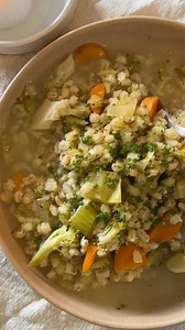 16K views · 225 reactions | Vegetable Barley Soup | Plant-Based on a Budget | Facebook