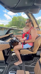 Here’s to dads who taught us how to throw the rope, steer the boat, and catch a wave 🌊 Happy Father’s Day!!! #fathersday #poweredbythebest #indmar #boating #wakeboat #tigeboats | Indmar Marine Engines
