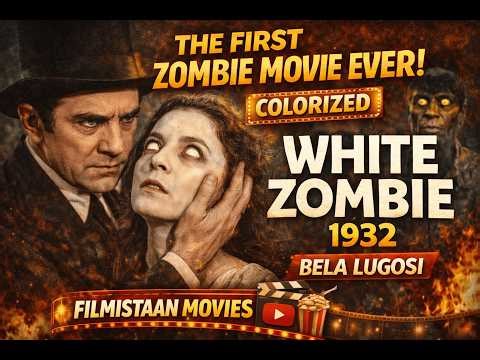 WHITE ZOMBIE (1932) – Bela Lugosi’s Chilling Horror | (Colorized) Film