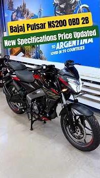 New Bajaj Pulsar NS 200 OBD 2B New Specifications Price Updated😍 #bajaj #bajajpulsar #pulsarns200