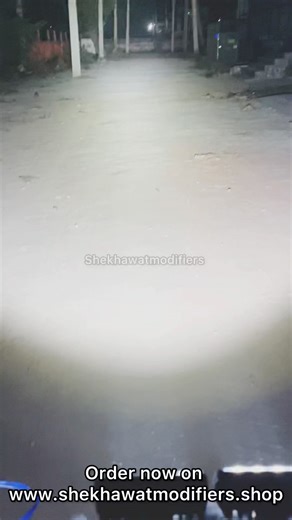 Hjg 40w set straight 4 led fog lights | shekhawatmodifiers