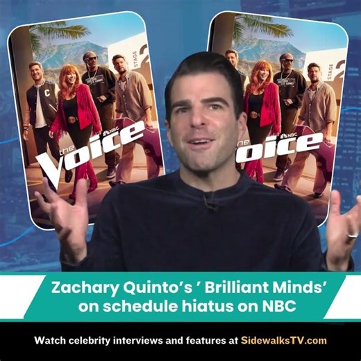 Bad news for Zachary Quinto and Brilliant Minds!