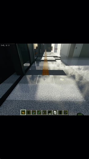 未完成の地下鉄駅：マインクラフトの建築