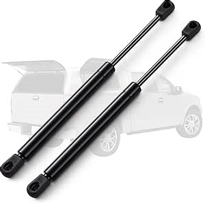 C16-04154 15 inch 24Lb/107N Gas Struts Shocks Lift Support for A.R.E ATC Leer Camper Shell Topper Snugtop Window Truck Canopy Cap Peplacement Parts, Set of 2