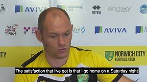 The manager on his ideal Saturday night... | Norwich City FC