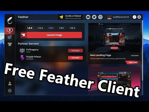 How to get whitelisted on Feather Client for free..