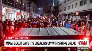 Miami Beach wants to break up with spring break