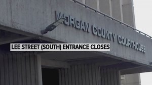 Morgan County courthouse to close Lee Street entrance for renovations
