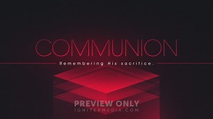 Holographic Cubes - Communion - Title Graphics