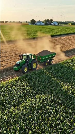 Modern Farming in Iowa 🇺🇸 | 4K John Deere Tractor & Heavy Equipment Power