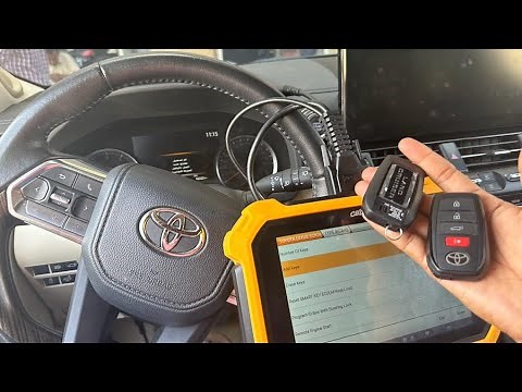 2022-2023 TOYOTA LAND CRUISER SMART KEY PROGRAMMING BY X300 DP PLUS