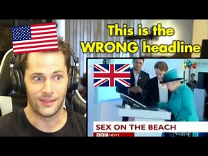 American Reacts to British News Bloopers