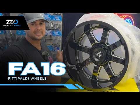 Fittipaldi FA16BM — Dark Finish, Clean Multi-Spoke Look