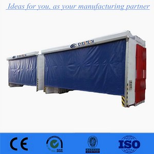 [Hot Item] Compact Mobile Spray Paint Booth with Retractable Design