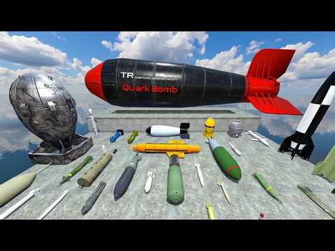 Testing Every Strongest Nuclear Bomb in the City | GMod