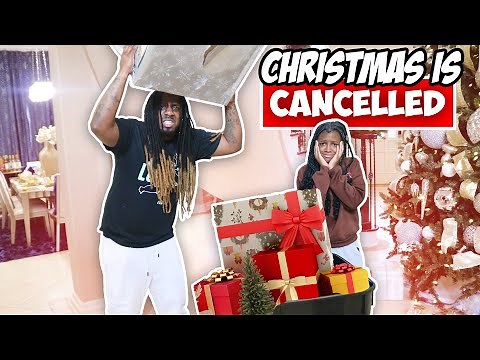 CHRISTMAS IS CANCELLED PRANK ON YAYA