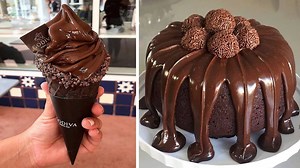 Chocolate Cone & Drip Cake | Satisfying Cake Compilation