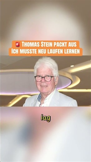 Thomas Stein spricht über seine Gehirnblutung: „Ich musste neu laufen lernen“