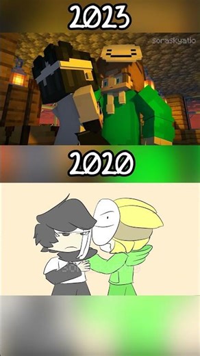 Dream Is *MAD* At Sapnap... but it's a comparison! [Minecraft Animation] #dreamwastaken #minecraft