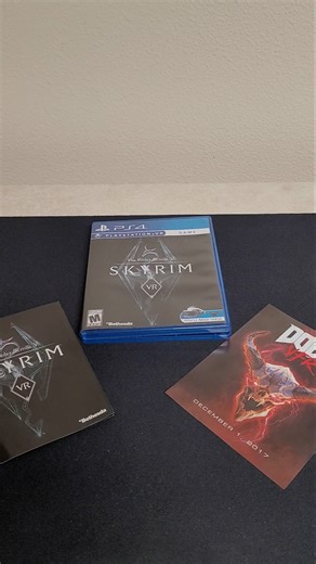 The Elder Scrolls V: Skyrim VR (CIB Unboxing) #skyrim #playstation #vr #unboxing #gaming #sony